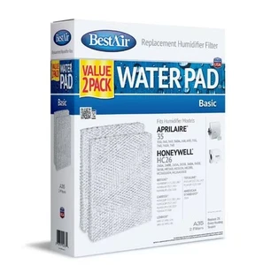BestAir Extended Life Humidifier Water Pad (2-Pack)-NOB - Picture 1 of 1