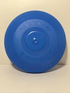 Vintage Wham-O Regular Frisbee Flying Disc Blue Collectible Toys 1966 - Picture 1 of 8