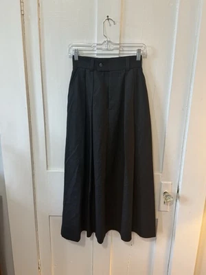 Vintage 100% Wool Midi School Girl Skirt - Image 1 of 4