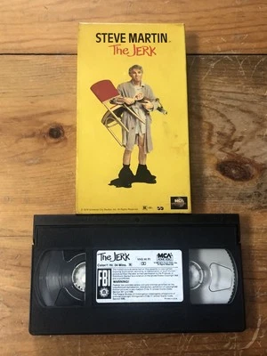 The Jerk VHS 1979 Comedy Film Steve Martin Bernadette Peters Jackie Mason Movie - Image 1 of 3