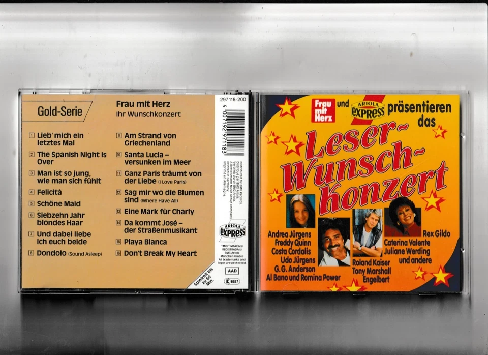 CD von Frau mit Herz - Leser-Wunschkonzert - Bild 1 von 1