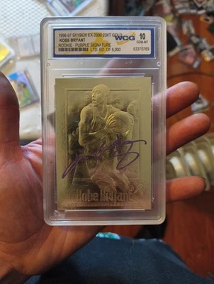 1996-97 SKYBOX PREMIUM EX-200 LIMITED 23KT GOLD LIMITED EDITION 1 OF 5000 SOLD - Image 1 of 4