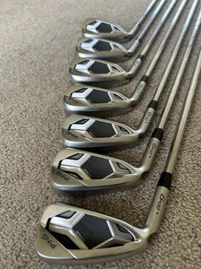 Ping G430 Irons / 4-PW / Left Handed / Blue Dot / Regular Shafts - Picture 1 of 21