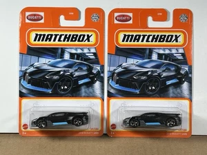 Matchbox 2018 Bugatti Divo Lot 2X HTF - Picture 1 of 5