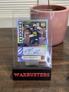 Bryce Underwood 2025 Score Panini NIL Michigan Wolverines NEN-BUN AUTO - Bild 1 von 2