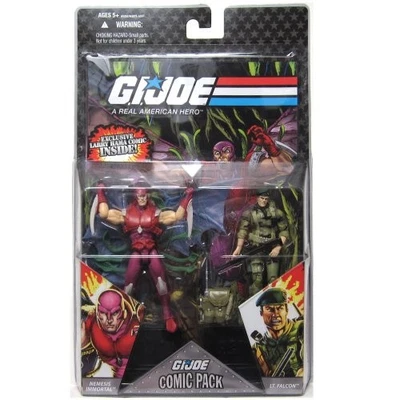 GI Joe 25th Anniversary Comic Pack Falcon And Nemisis Enforcer - Image 1 of 2