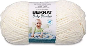 BABY BLANKET BB Vanilla Yarn - 1 Pack of 10.5oz/300g - Polyester - #6 Super B... - Picture 1 of 8