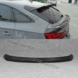 For 21-24 Audi Q5 SQ5 Sportback Dry Carbon Rspider Rear Trunk Spoiler Wing Lip - Picture 1 of 12