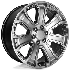 22x9 Performance Replicas Wheels PR113  Hyper Silver Dark W/ Rims (4pcs) - Picture 1 of 7