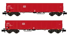Spur N DB AG Ep.4 offener Güterwagen EanosX-059 rot, 2 Stück - Hobbytrain H23409 - Bild 1 von 1