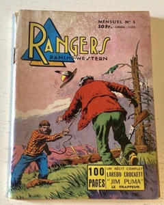 SELTEN: RANGERS RANCHO WESTERN - N°5 S.E.R.   Juni 1958 - Bild 1 von 5