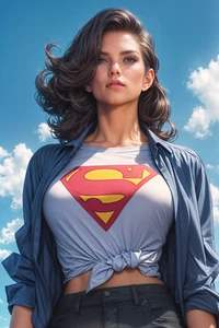 LOIS LANE 07 Fine Art Print 13x19 Limited Edition 1/30 DC Superman - Picture 1 of 1