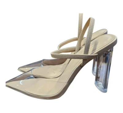 Call it Spring Clear Heel Clear Toe Pumps Womens size 7.5 BRAND NEW - Image 1 of 4