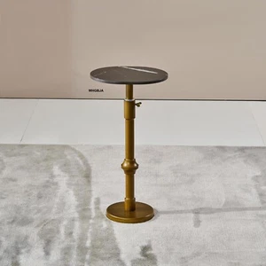 Mini Classic Tea Table Oval Tea Table Vintage Style Adjustable Height Tea Table - Picture 1 of 8