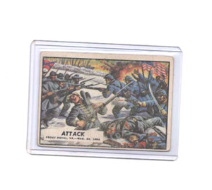 1962 Topps, Civil War News #11  ATTACK