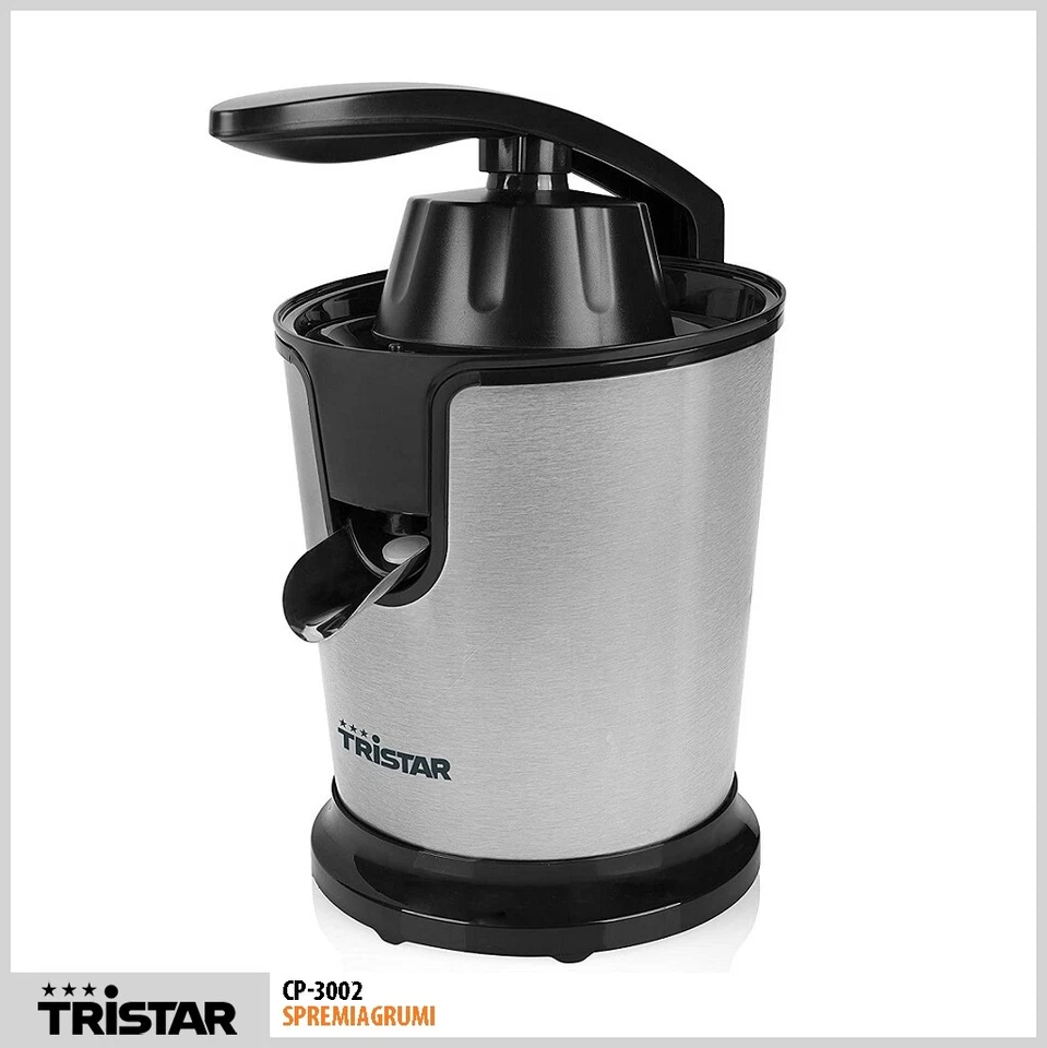 Tristar Spremiagrumi CP 3002 85 W acciaio Nero