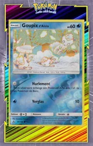 Goupix d'Alola Reverse -SL05:Ultra Prisme-30/156 - Carte Pokemon Française - Imagen 1 de 1