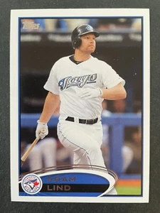 Adam LIND 2012 Topps Baseball #245 Toronto Blue Jays - Picture 1 of 2
