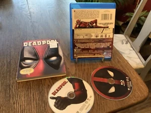 Deadpool Used Blu-ray 2016 Comedy Fun Superhero Slipcover Free USA Shipping - Picture 1 of 1