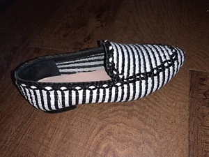 Kate Spade SCHWARZ-WEISSE GEWEBTE SLIPPER! 5 - Bild 1 von 3