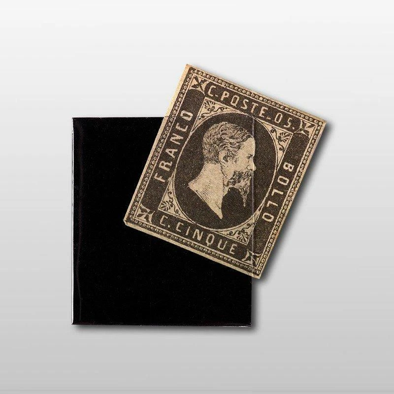 54x60mm schwarze Briefmarkenautomaten - BOLAFFI Känguru Linie