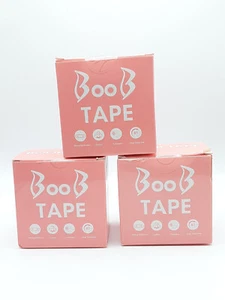 (3) Boob Tape Bra, Breast Lift Tape for Contour Lift & Fashion (5 meter rolls) - Picture 1 of 3