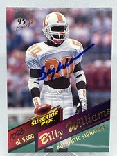 Billy Williams 1995 Superior Pix Authentic Signature Autograph #51 /5000 Auto