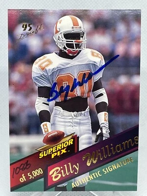 Billy Williams 1995 Superior Pix Authentic Signature Autograph #51 /5000 Auto - Image 1 of 2
