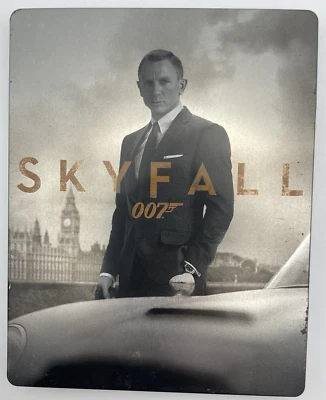 Skyfall Steelbook Blu-ray & DVD - James Bond 007 - Daniel Craig Limited Edition - Image 1 of 2