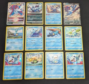 Oshawott Dewott Samurott V VSTAR Pokemon Card Collection Set of 12 English Rare - Picture 1 of 3