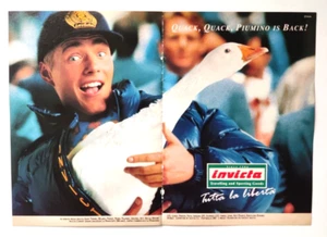 Pubblicita' Invicta Piumino  Originale Vintage 1992 (T3) - Picture 1 of 1
