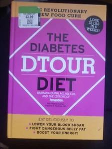 THE DIABETES DTOUR DIET : The Revolutionary New Food Cure, Barbara Quinn 2009 - Picture 1 of 1