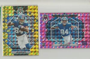 2023 Mosaico Panini JALIN HYATT Rosa Mimetico Mosaico & Mosaico Giallo Reattivo - Foto 1 di 1