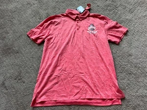 NEW Ohio State Buckeyes Champion Red Polo Shirt Moisture Wick Men's Size Large - Picture 1 of 5