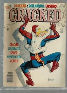 CRACKED MAGAZINE  CELLEBRATES SPIDER  APPRECIATION MONTH  EX+++  JAN 1991  #260 - Imagen 1 de 1
