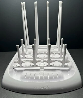 Estante de secado plegable para encimera de biberón Munchkin, blanco Foto 1 de 2