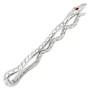 MontBlanc Snake Serpent Collection 925 Sterling Silver Tie Bar Clip MB £495 - Picture 1 of 5