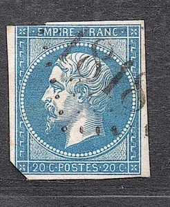 +  TRES RARE CACHET ESSAI LYON 1818 20C No14 / signe  / cote 500 E / MARQUAGE++ - Imagen 1 de 2