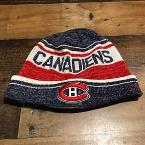 Montreal Canadiens Hat Winter Cap Adult XL Gray Beanie Skull Cap NHL Hockey Mens - Picture 1 of 7