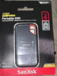 SanDisk Extreme Portable 2TB SSD USB 3.2 Gen 2 Type C External Solid State Drive - Photo 1/4