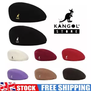 Kangol Wolle 504 Flachmütze Männer Frauen Casual Wolle Beret Hut Winter Newsboy - Bild 1 von 20