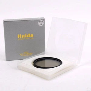 Filtro polarizador circular multicapa Haida 58 mm Slim PRO II MC C-POL CPL - Imagen 1 de 3