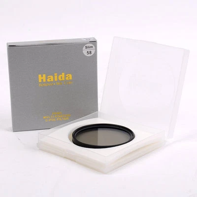 Haida 58mm Slim PRO II MC C-POL CPL Circular Polarizing Multi-Coating Filter - Image 1 of 3