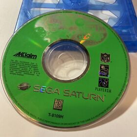 NFL Quarterback Club 96 (Sega Saturn, 1996) Disc Only- Working