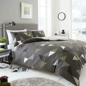 MARCO GREY Printed Duvet Quilt Cover & Pillow Case Bedding Set 33 Designs - Picture 1 of 1