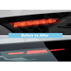 Rear Acrylic Brake lights Sticker Reflective Decal For BMW 3 Series E46 E90 E92 - Foto 1 di 5