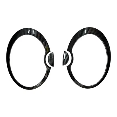 MINI Carbon Look faro surround MINI Cooper S JCW R50 R52 R53 GEN 1 - Immagine 1 di 4