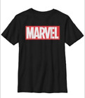 Fifth Sun Marvel Brick Classic Black Graphic T Shirt Youth Boys XL