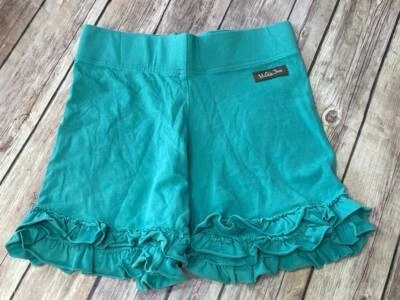 Matilda Jane sz 12 It's a Wonderful Parade Swell shorties teal aqua blue 2/2 B18 - Image 1 of 2