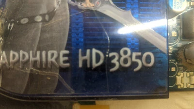 Sapphire HD 3850 512M GDDR3 PCI-E DUAL DVI-I/TVO Computer Video Card - Image 1 of 4